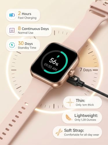 SKG Women's Smart Watch with Fitness Tracking - Under $27 - Image 6