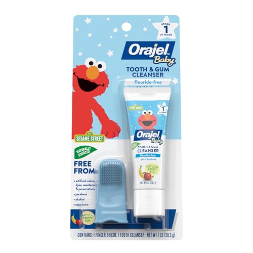 Save 45% on Orajel Baby Elmo Fluoride-Free Toothpaste Kit - Image 1