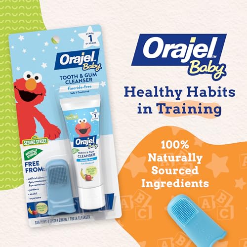 Save 45% on Orajel Baby Elmo Fluoride-Free Toothpaste Kit - Image 2
