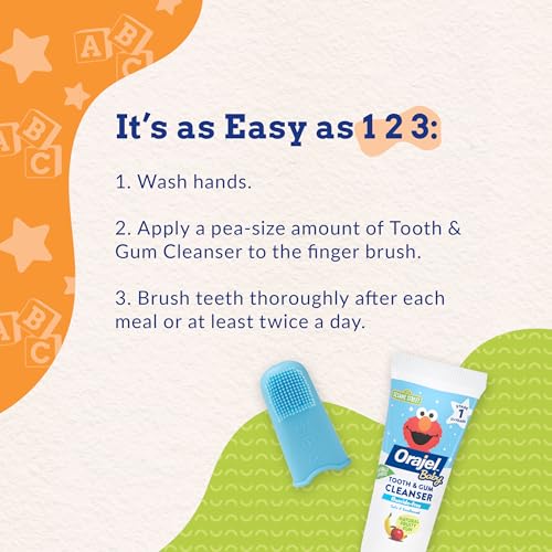 Save 45% on Orajel Baby Elmo Fluoride-Free Toothpaste Kit - Image 4