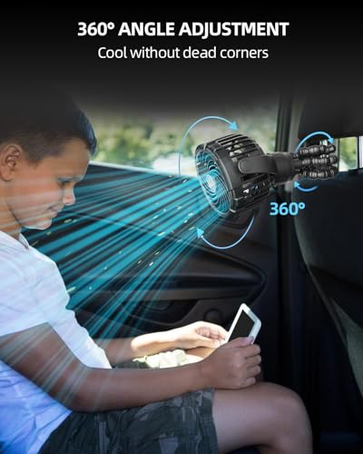 TUNISE Rechargeable Stroller Fan with 4000mAh Battery - $9.99 - Image 5