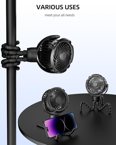 TUNISE Rechargeable Stroller Fan with 4000mAh Battery - $9.99 - Image 7