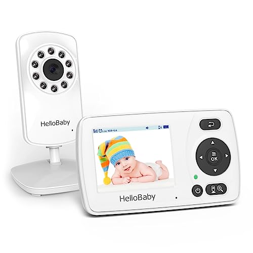 HelloBaby HB30 Baby Monitor - No WiFi, Night Vision, Under $28 - Image 1
