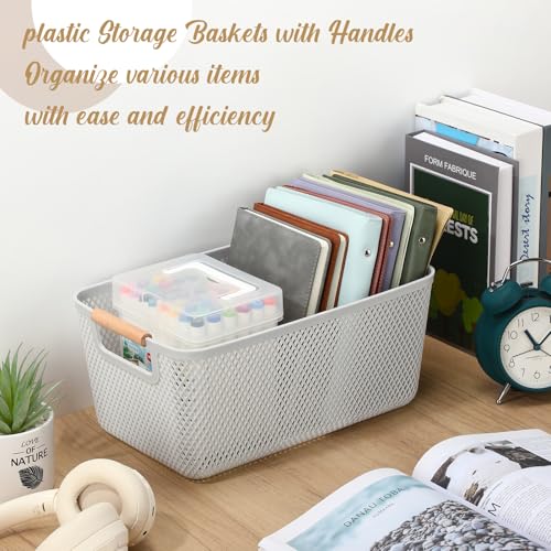 Save 60% on Ziliny 4-Pack Mesh Storage Baskets with Handles - Image 4