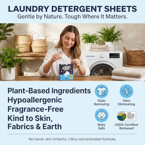 Save 32% on Eco-Friendly Laundry Detergent Sheets (120 Loads) - Image 6