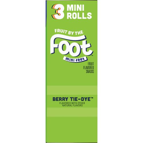 Fruit by the Foot Berry Tie Dye Mini Snacks 3 Count - Image 5