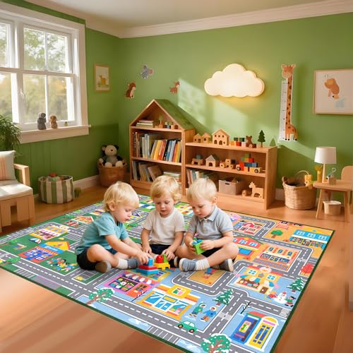 Save Over 60% on Educational Car Rug Play Mat for Kids - Image 3