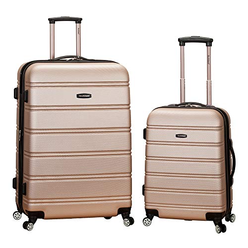 75% Off Rockland Melbourne 2-Piece Hardside Luggage Set - Image 1