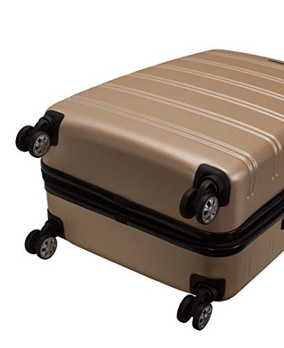 75% Off Rockland Melbourne 2-Piece Hardside Luggage Set - Image 6