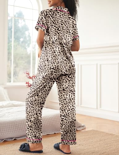 Save 32% on Ekouaer Women's Silky Satin Pajama Set - Image 5