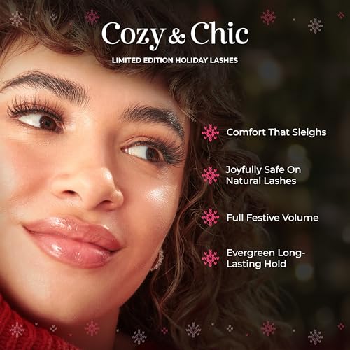 Save 60% on KISS Holiday False Eyelashes with Lash Glue - Image 3