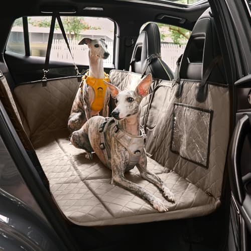 50% Off Waterproof Dog Car Seat Cover with Hard Bottom - Image 7