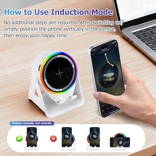 Cawinii 4-in-1 Bluetooth Speaker with Phone Holder - Code GH5NYV2K - Image 4