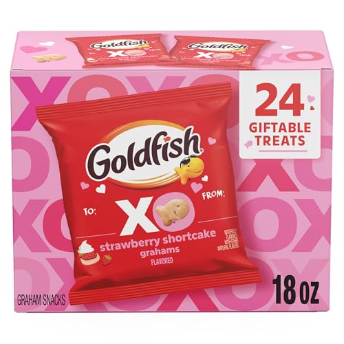 Goldfish Valentine's Day Strawberry Shortcake Snacks 24ct