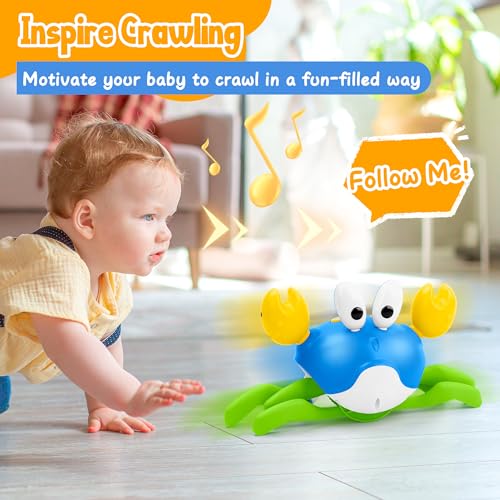 23% Off Crawling Crab Baby Toy for Tummy Time & Development - Image 3