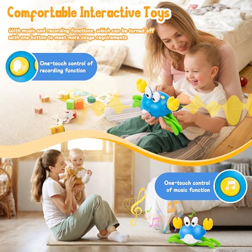 23% Off Crawling Crab Baby Toy for Tummy Time & Development - Image 5
