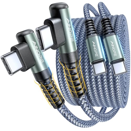 50% Off AINOPE 60W USB C to USB C Cable 2-Pack