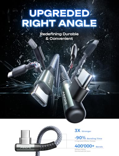 50% Off AINOPE 60W USB C to USB C Cable 2-Pack - Image 2