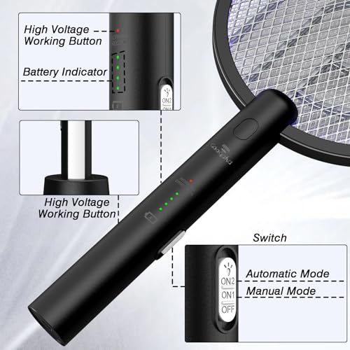 30% Off Bug Zapper Racket – Electric Fly Swatter - Image 4