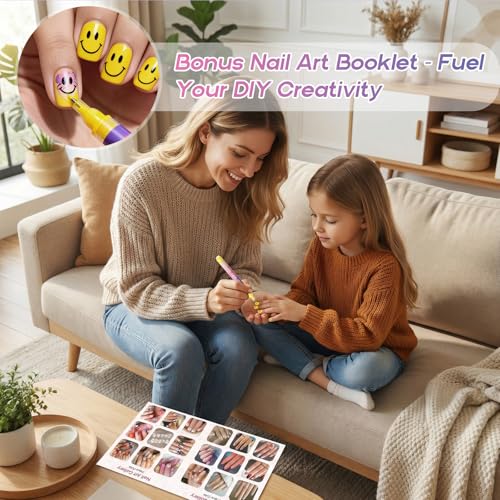 25% Off Nail Art Pens 12 Colors Fine Tip Markers - Image 2