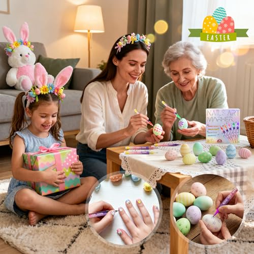 25% Off Nail Art Pens 12 Colors Fine Tip Markers - Image 4