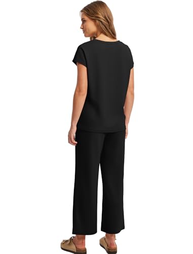 15% Off Saloogoe Women's Summer Two Piece Lounge Set - Image 5