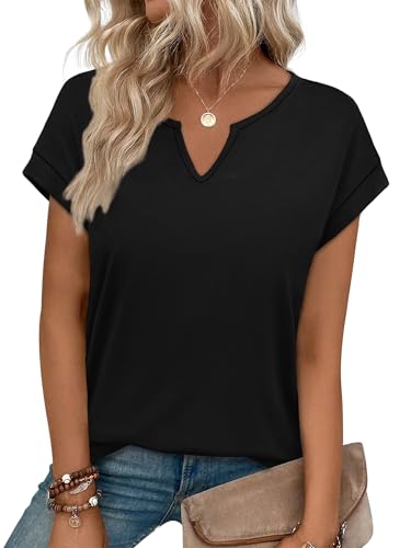 55% Off WIHOLL Women's Summer V-Neck Tops with Code - Image 2