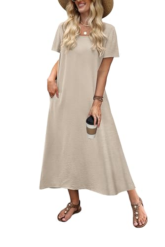 33% Off OFEEFAN Women's Flowy Casual Maxi Dress - Image 2