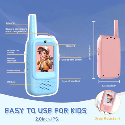 50% Off Kids Video Walkie Talkies 2 Pack Under $25 - Image 6