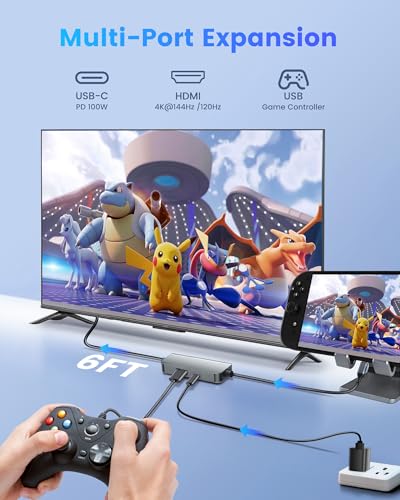 40% Off Switch 2 Dock with Built-In HDMI 2.1 Cable - Image 3