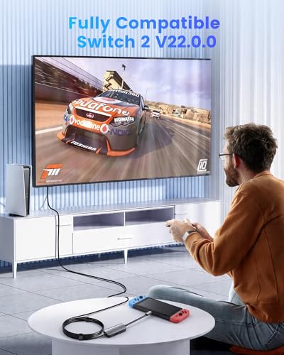 40% Off Switch 2 Dock with Built-In HDMI 2.1 Cable - Image 6