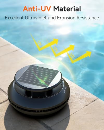 60% Off Y60 Cordless Solar Pool Skimmer Robot Cleaner - Image 6