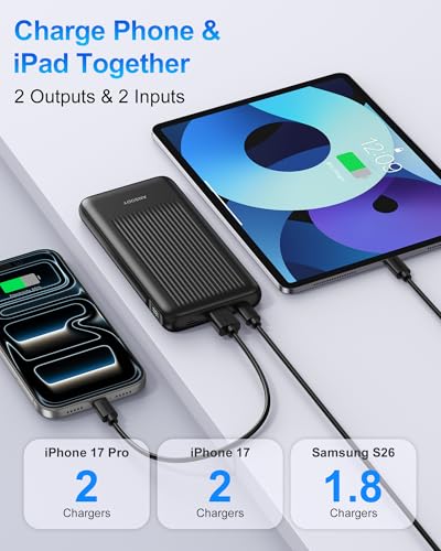 40% Off 2-Pack 10000mAh Portable Charger - Image 4