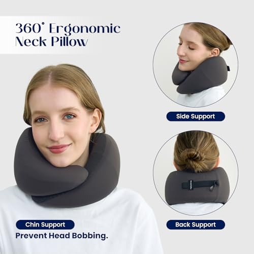 60% OFF Dream Valley Memory Foam Neck Travel Pillow - Image 4