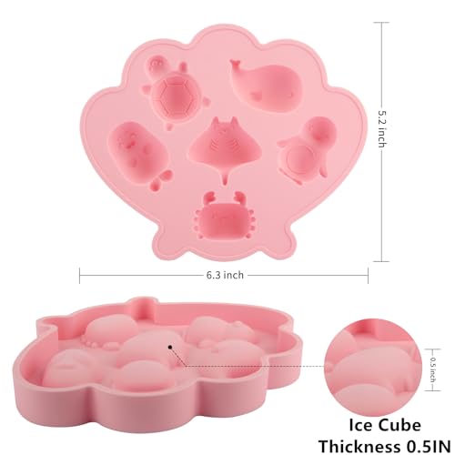 15% Off Fu Marine Life Silicone Ice Cube Trays - Image 3