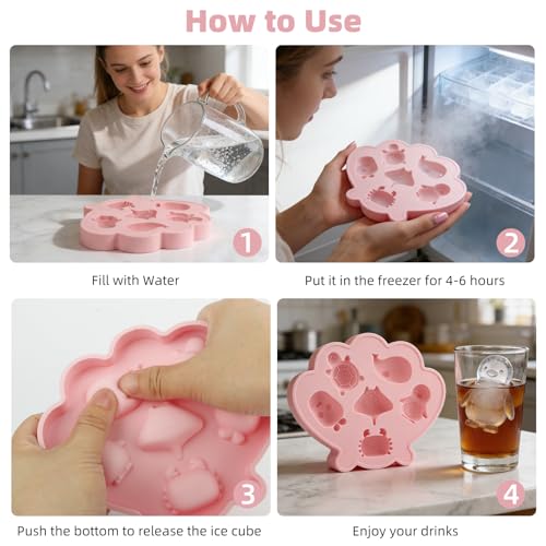 15% Off Fu Marine Life Silicone Ice Cube Trays - Image 4