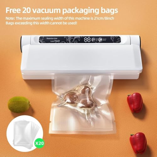 77% Off Compact Food Vacuum Sealer with 75KPA Suction - Image 3