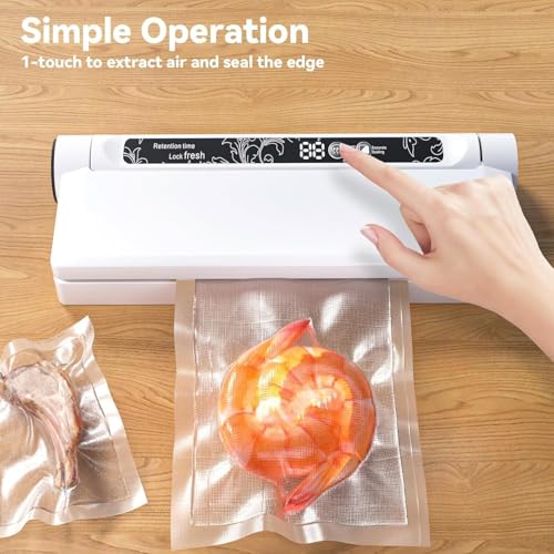 77% Off Compact Food Vacuum Sealer with 75KPA Suction - Image 5