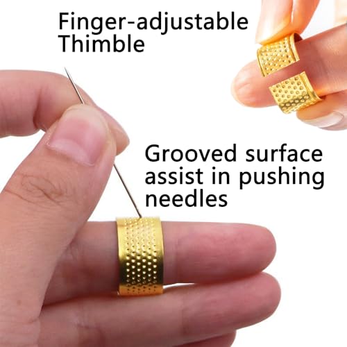 50% Off 48-Piece Sewing Tool Set with Big Eye Needles - Image 4