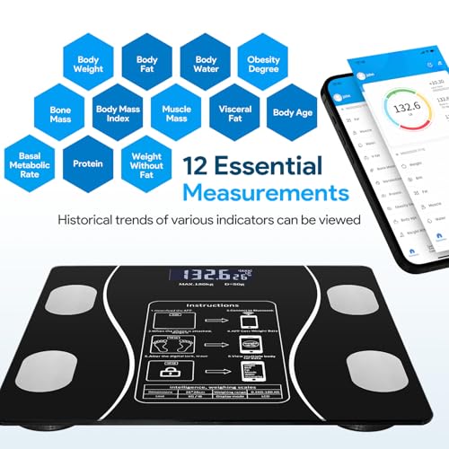75% Off OOYY Bluetooth Smart Scale with Code OMZEZ5K6 - Image 3