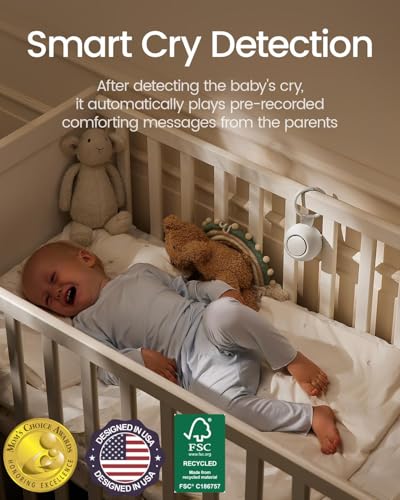 10% Off CHICWAY Portable Sound Machine with AI Cry Detection - Image 3