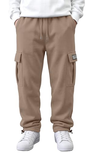 30% Off HUNGSON Men's Cargo Sweatpants Joggers - Image 2