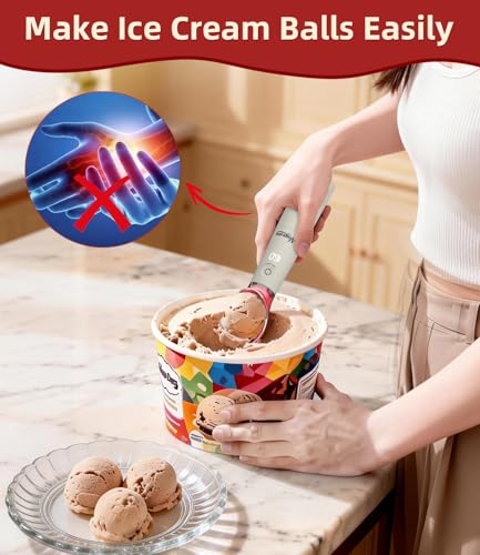 40% Off Heated Ice Cream Scoop Rechargeable - Image 2