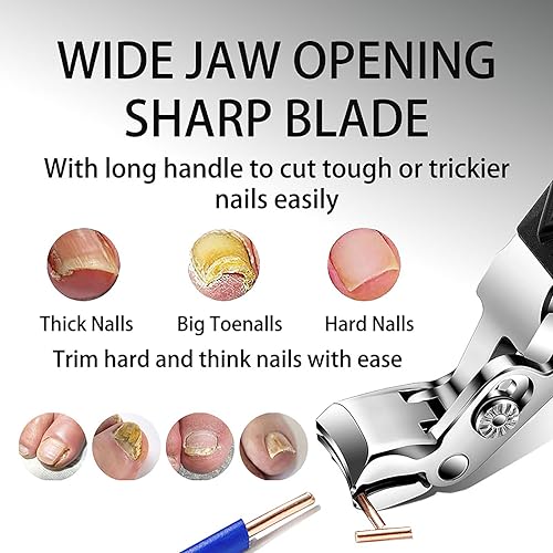 50% Off Premium Toenail Clippers for Men & Seniors - Image 3