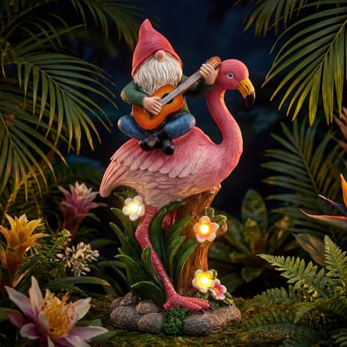 50% Off EXYGLO Solar Gnome Garden Statue Decor - Image 1