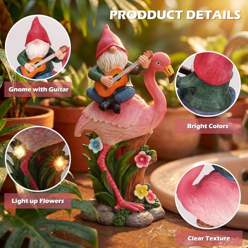 50% Off EXYGLO Solar Gnome Garden Statue Decor - Image 3