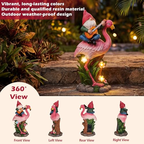 50% Off EXYGLO Solar Gnome Garden Statue Decor - Image 4