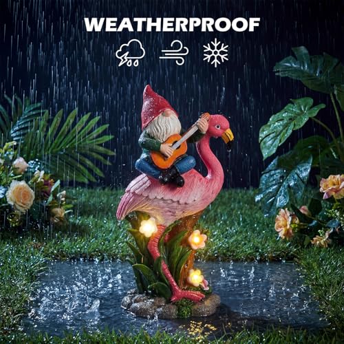 50% Off EXYGLO Solar Gnome Garden Statue Decor - Image 6