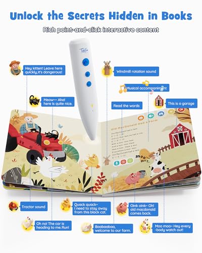 50% OFF TEKFUN Musical Books with Talking Pen - Image 3