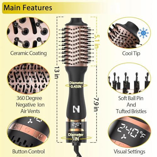 47% Off Nicebay Hair Dryer Brush: Fast Styling - Image 5